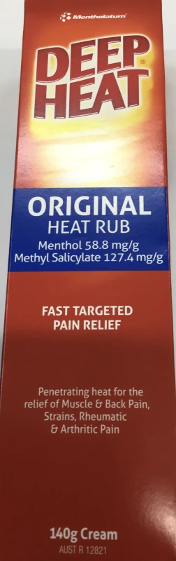 DEEP HEAT ORIGINAL HEAT RUB